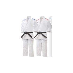 Kumite Mizuno "Toshi" bandes couleurs (2 vestes, 1 pantalon)